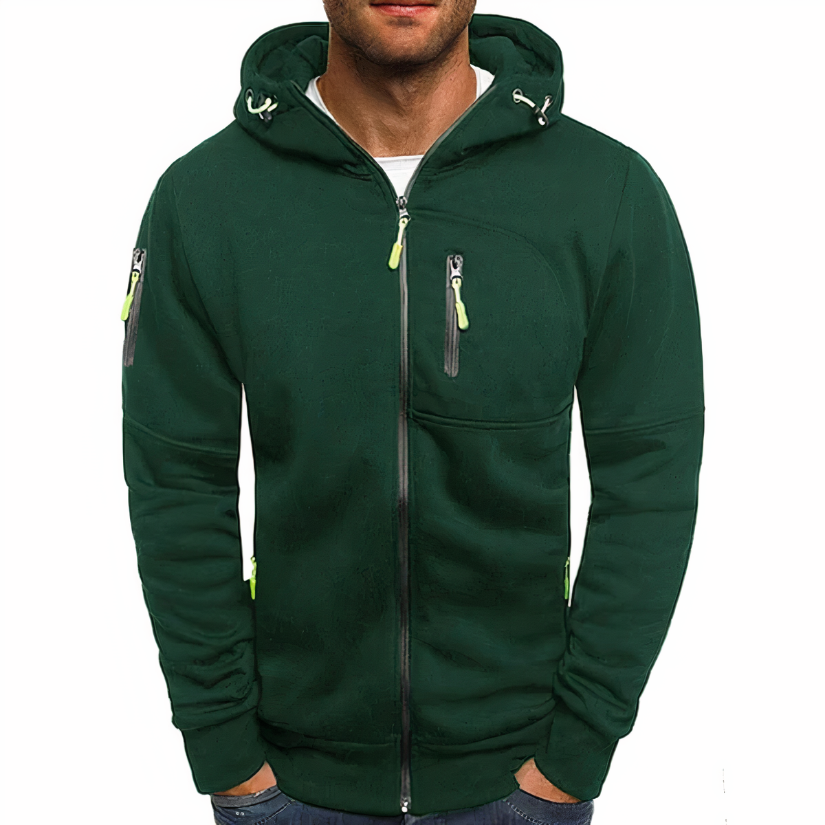 Comfortable Men's Vest - Finn-Green-XS-Nora Luxe