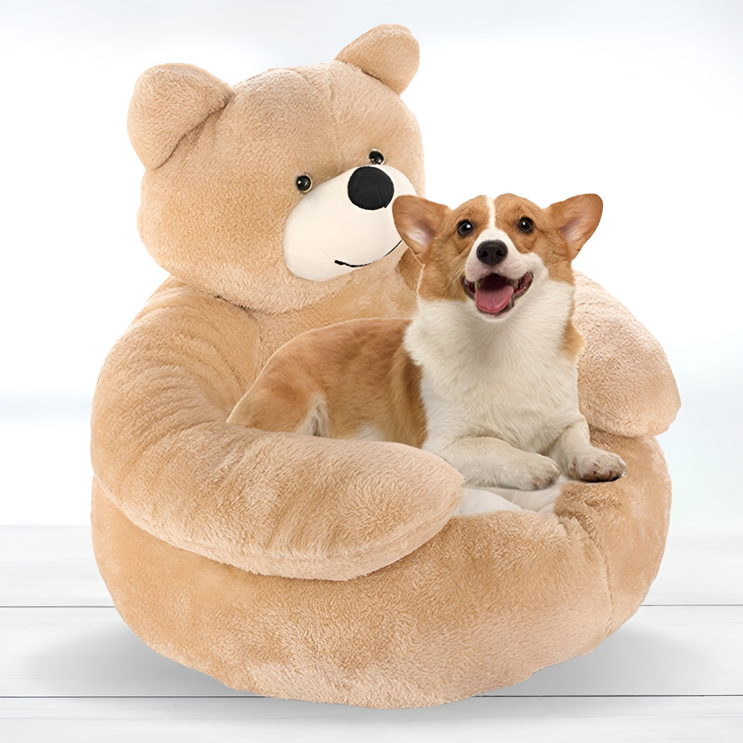 Plush Dog Bed - SoftPet - Pexav