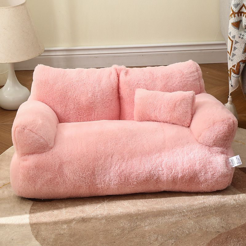 Comfortable Pet Sofa - ComfortNest-Khaki-M - 21.65 inches-Nora Luxe