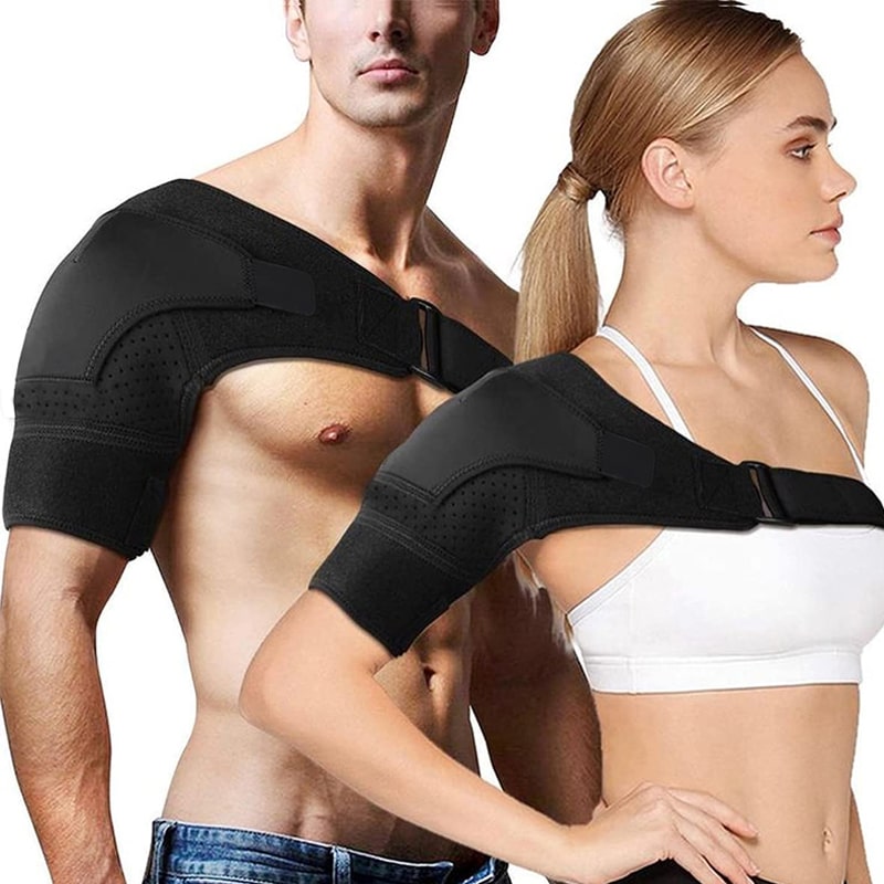 Comfortable Shoulder Brace - FlexiShoulder-2x FlexiShoulder-2x Links-Nora Luxe