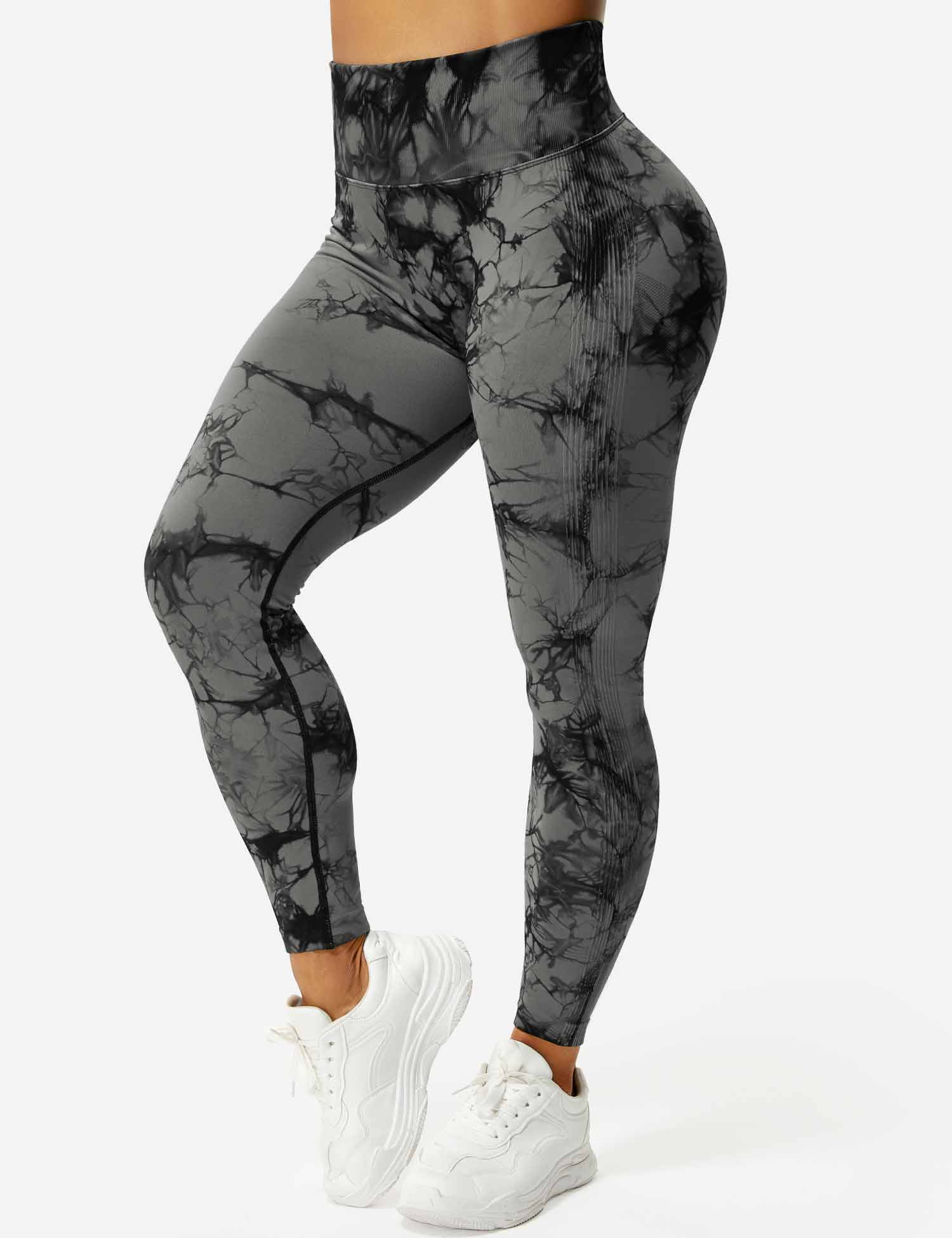Soft Floral Print Ivy Leggings - Pexav