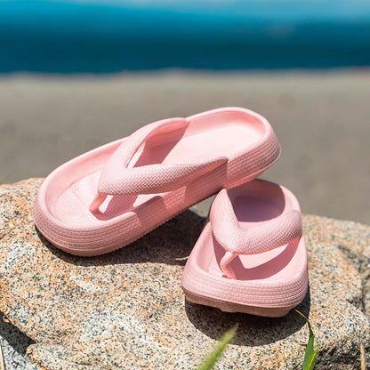 Comfortable Unisex Platform Slippers – Alex-Pink-3.5-The Livary