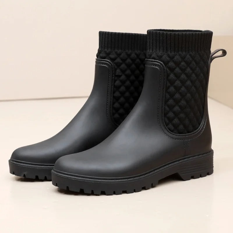 Waterproof Insulated Women's Rain Boots - Pexav