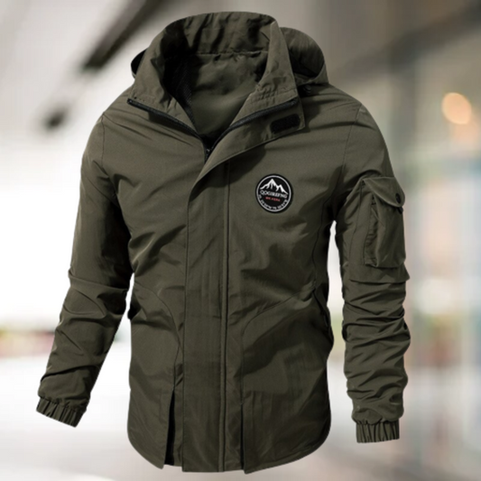 Warm Waterproof Mens Pilot Jacket Jasper - Pexav