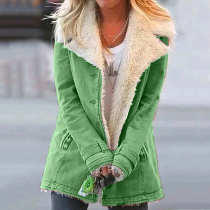 Warm Cozy Women's Winter Parka Coat - Pexav