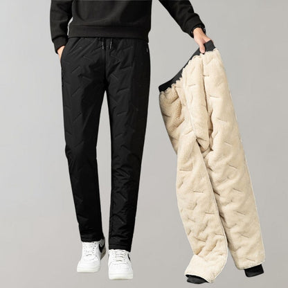 Warm Mens Insulated Winter Pants Logan - Pexav
