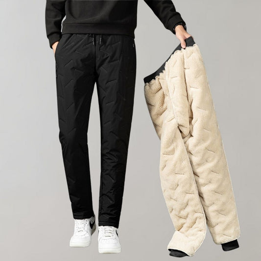 Warm Mens Insulated Winter Pants Logan - Pexav