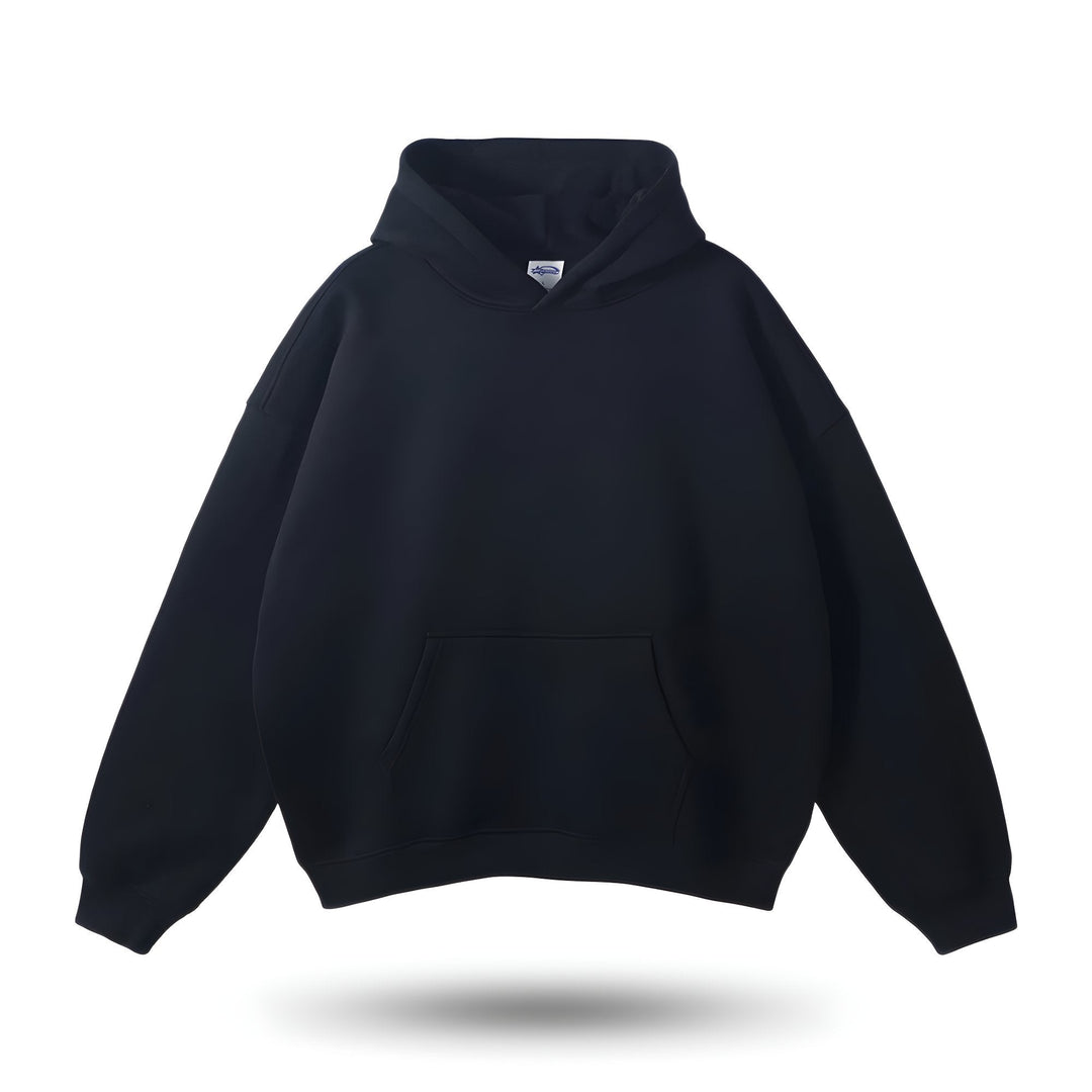 Comfortable Casual Fleece Pullover Hoodie Sweatshirt - Pexav