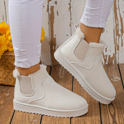 Warm Waterproof Insulated Snow Boots - Sofia - Pexav