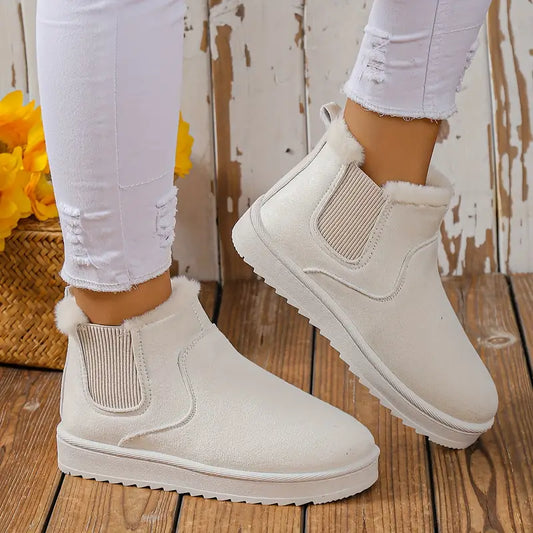 Warm Waterproof Insulated Snow Boots - Sofia - Pexav