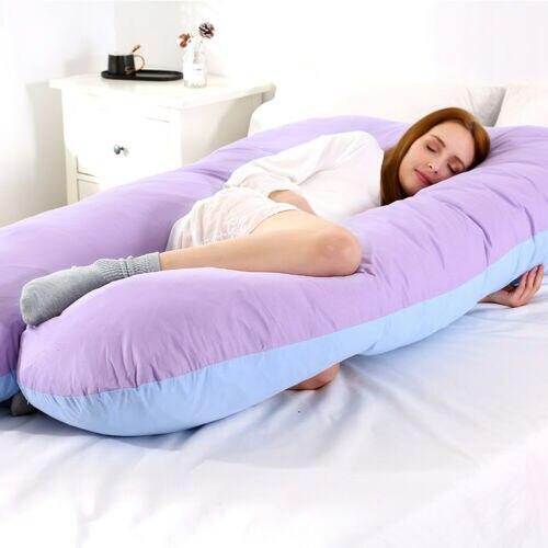 Comfortable Pregnancy Body Pillow Back Support Sleeper