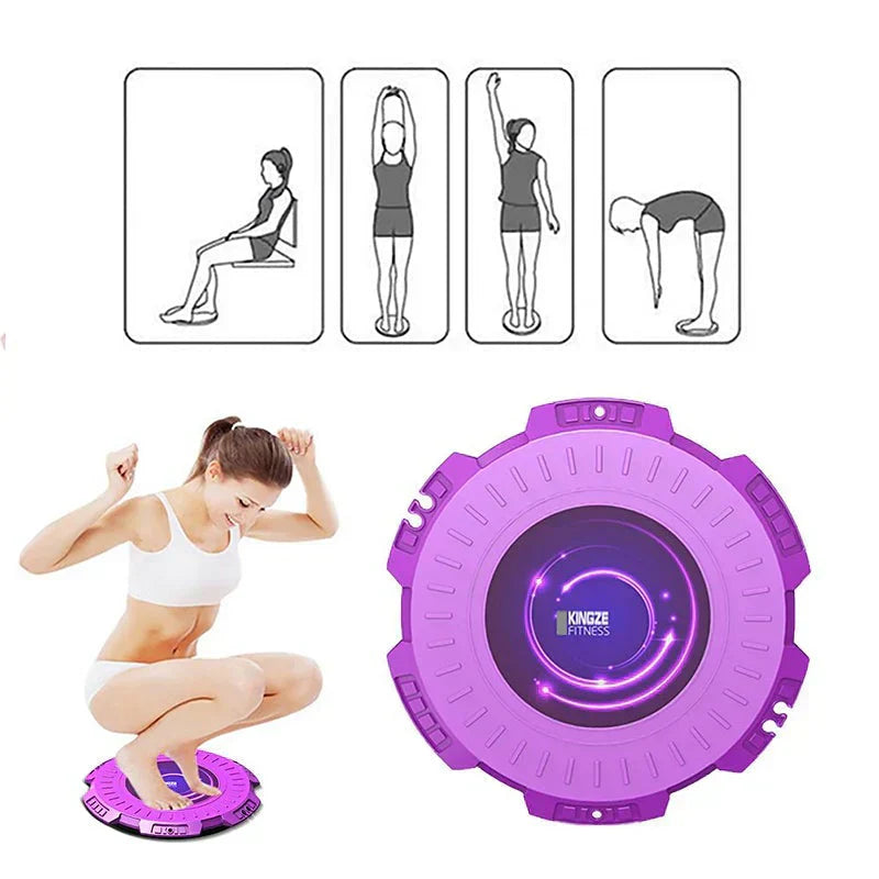 Compact and Effective Size Board - TwistFit-Purple-Nora Luxe