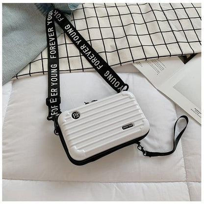 Compact and Stylish Mini Travel Bag for Women - LunaBag-White-Nora Luxe
