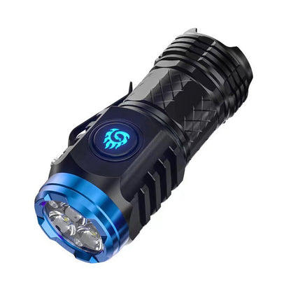 Compact LED Torch - LumenTorch-Black-Nora Luxe