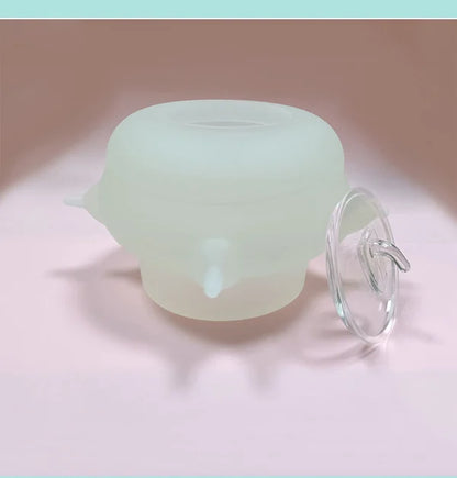 Compact Milk Bowl for Kittens - KittySip-White-Nora Luxe