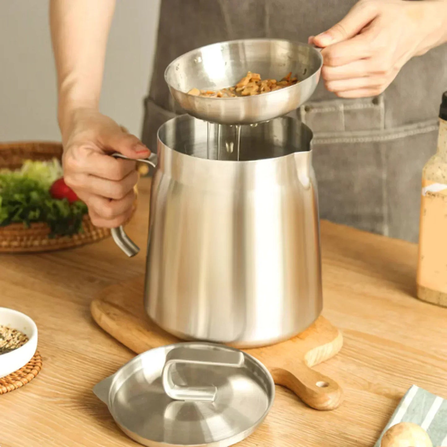 Space Saving Electric Deep Fryer - Pro Fryer - Pexav