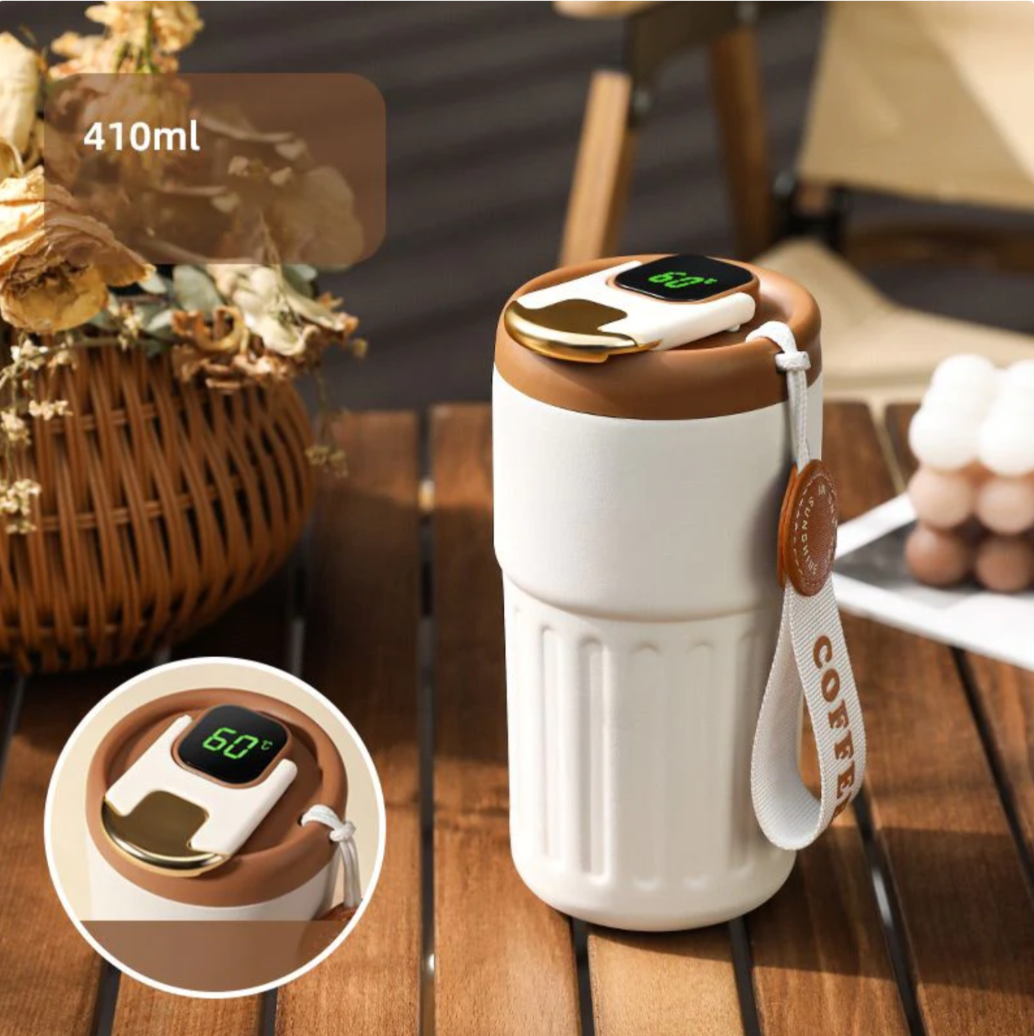 Vacuum Thermal Coffee Mug - Pexav