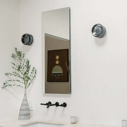 Compact Wall Lamp - DimpleGlow-Amber-Nora Luxe