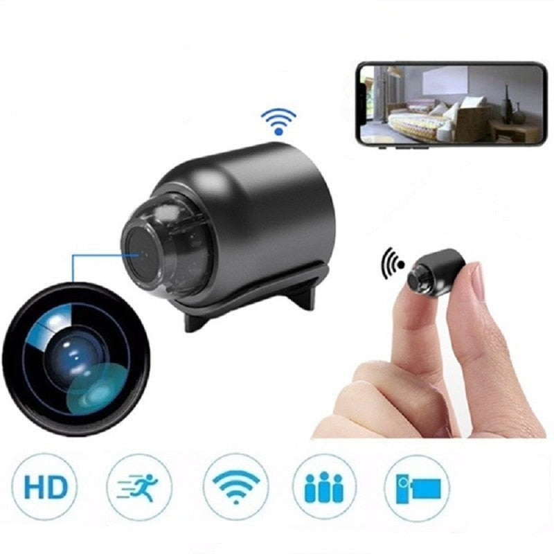 Compact Wifi Surveillance Camera - SafeWatch Mini-Only the camera-Nora Luxe