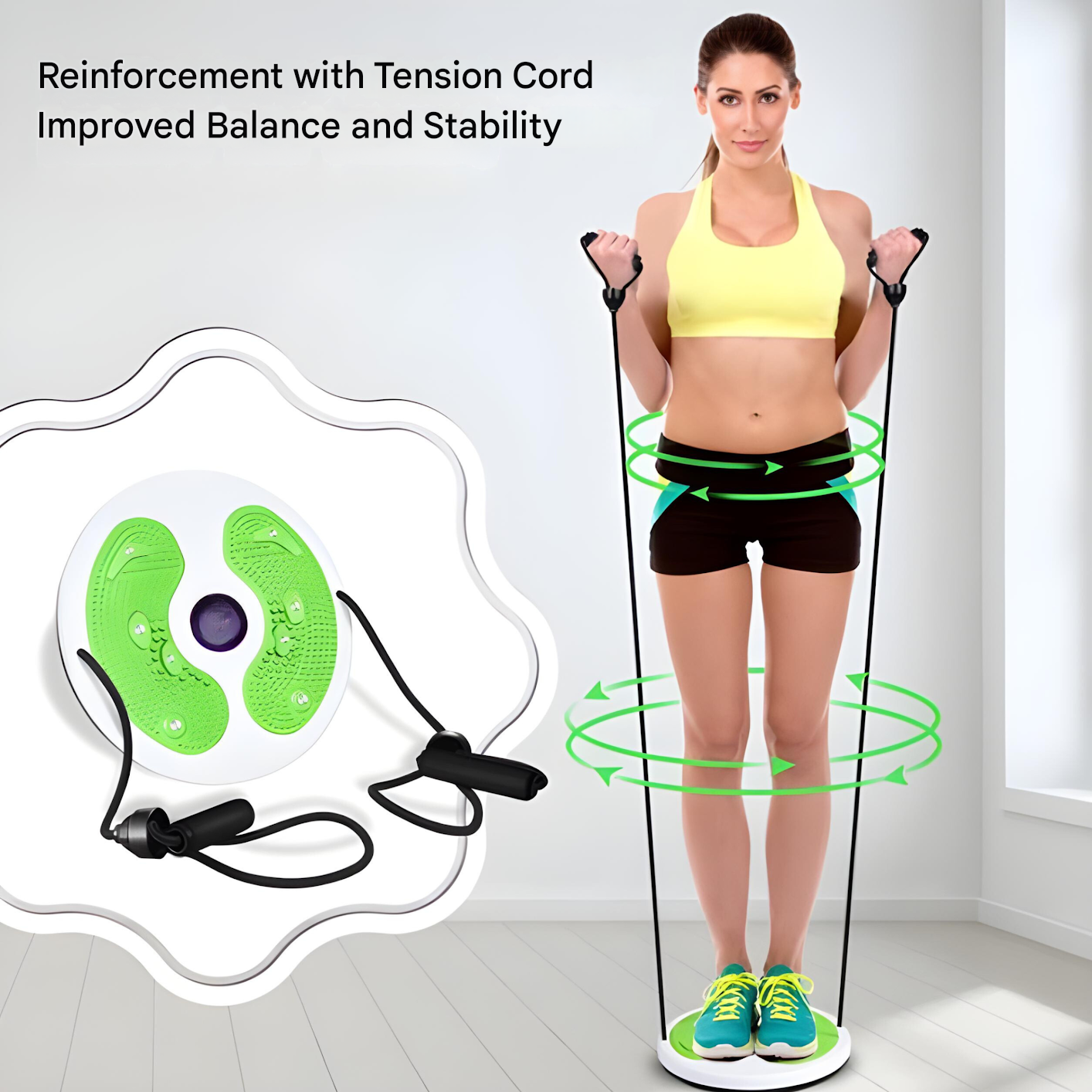 Complete Core Trainer with Magnetic Therapy - CoreTwist-Pink-Nora Luxe