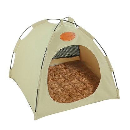 Cooling Cat Tent - CoolCat Retreat-Beige-Nora Luxe