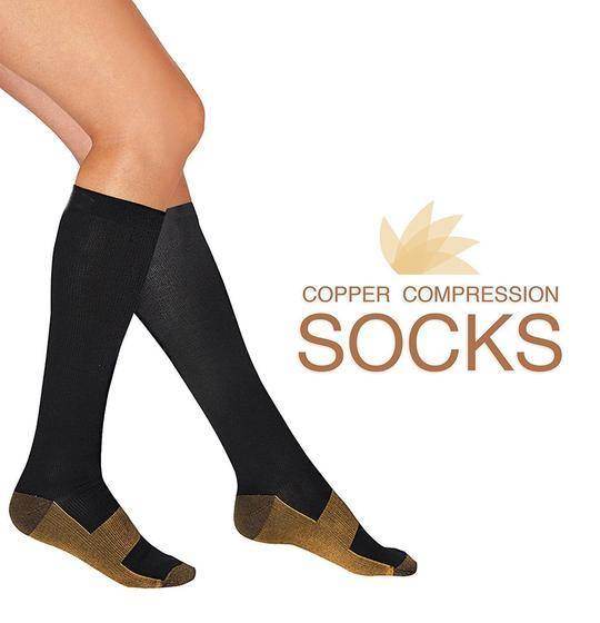 Supportive Athletic Knee High Socks (7 Pack) for Men & Women