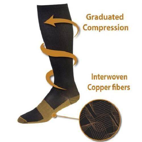 Supportive Athletic Knee High Socks (7 Pack) for Men & Women