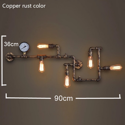 Industrial Chic Metal Table Lamp