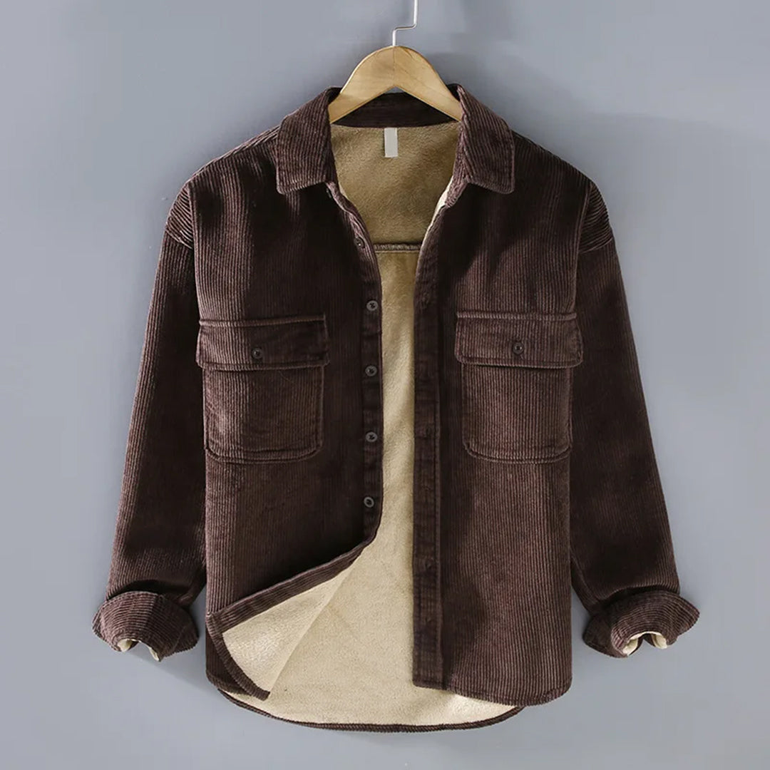 Corduroy Jacket for Men - Victor-Brown-M-Nora Luxe