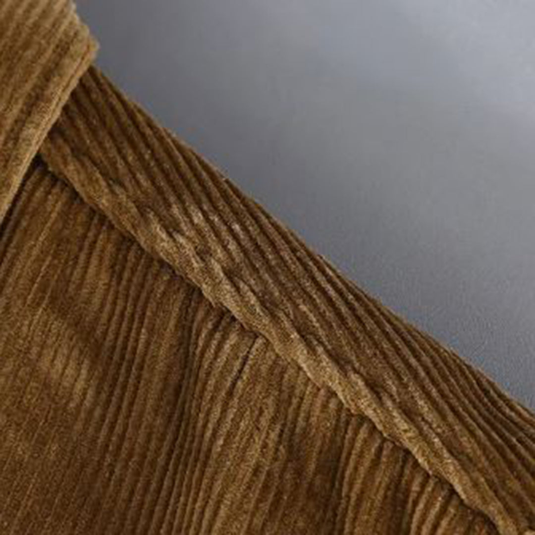 Corduroy Jacket for Men - Victor-Khaki-M-Nora Luxe
