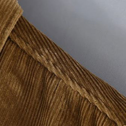 Corduroy Jacket for Men - Victor-Khaki-M-Nora Luxe