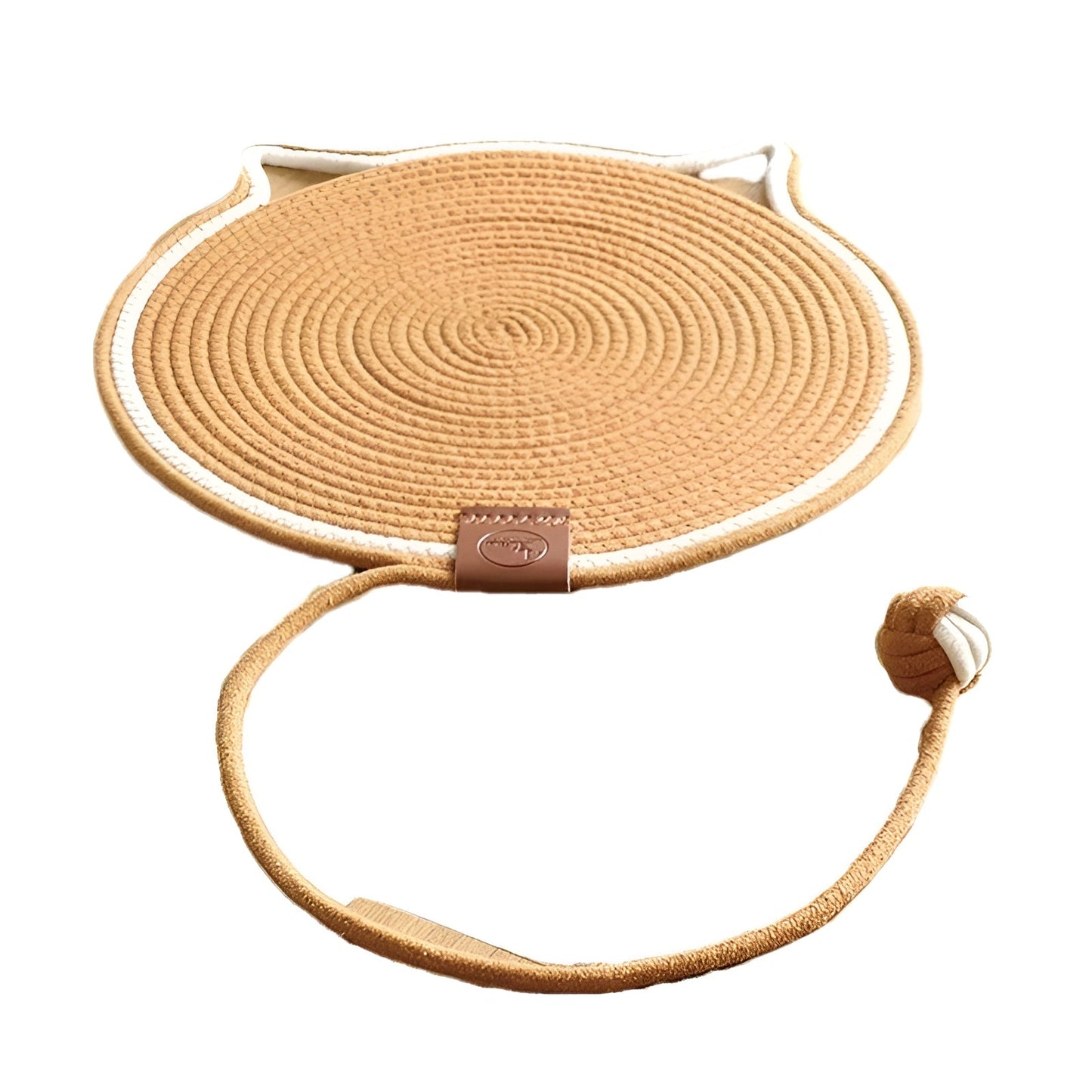Cotton Cat Scratching Mat of Rope - ClawGuard-Yellow-Nora Luxe