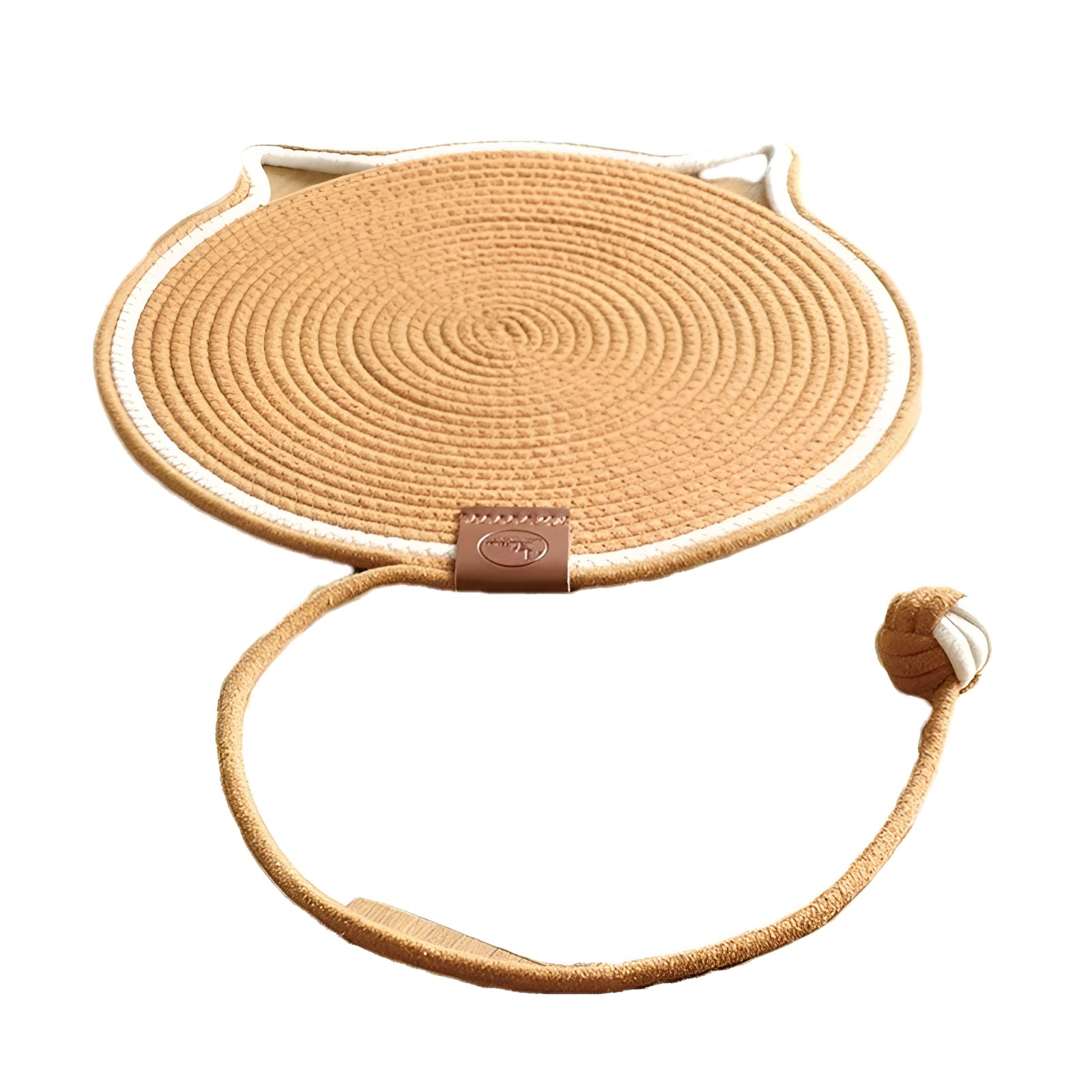 Cotton Cat Scratching Mat of Rope - ClawGuard-Yellow-Nora Luxe