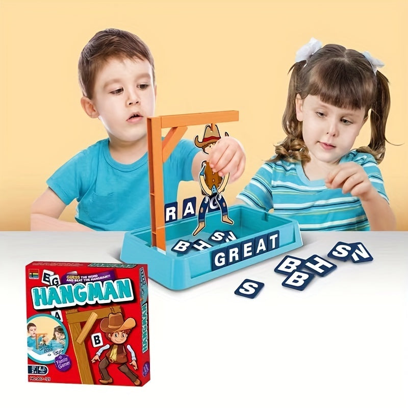 Cowboy-themed Hangman Word Guessing Game - LassoLetters-Nora Luxe