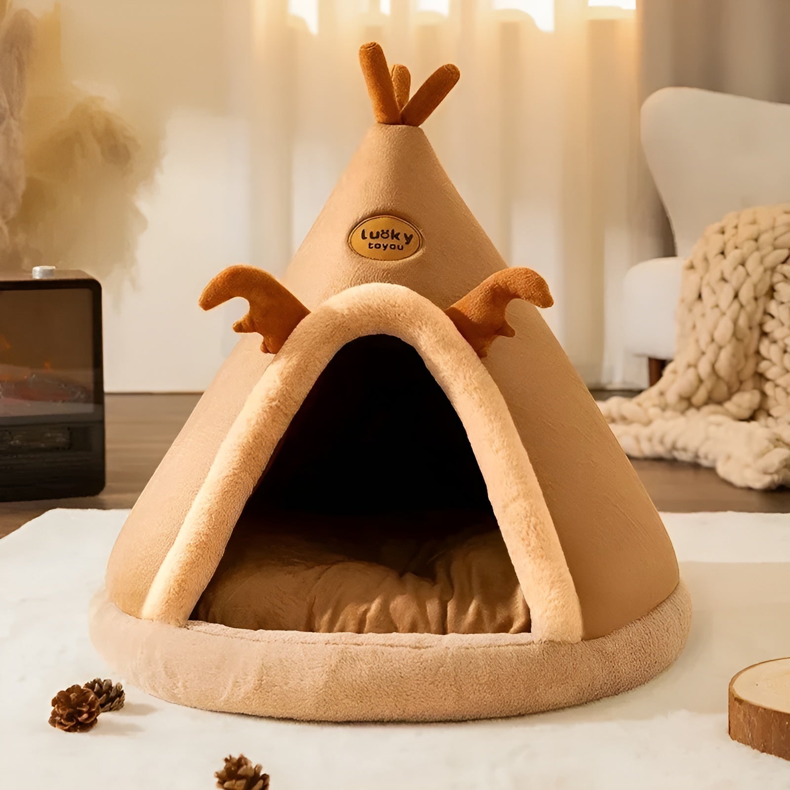 Comfy Pet House - PurrPalace - Pexav