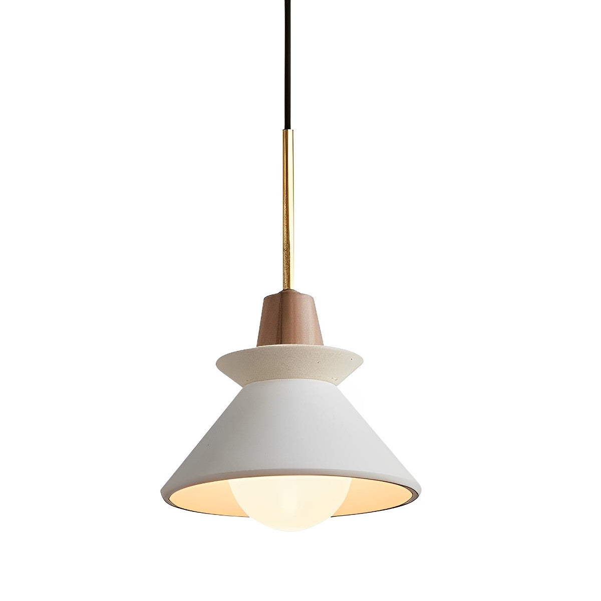 Unique Wooden Pendant Light Fixture