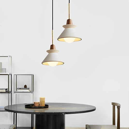 Unique Wooden Pendant Light Fixture - Pexav