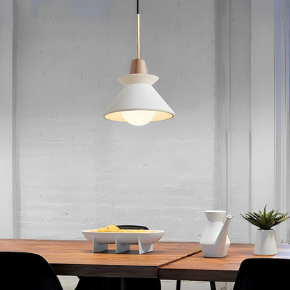 Unique Wooden Pendant Light Fixture