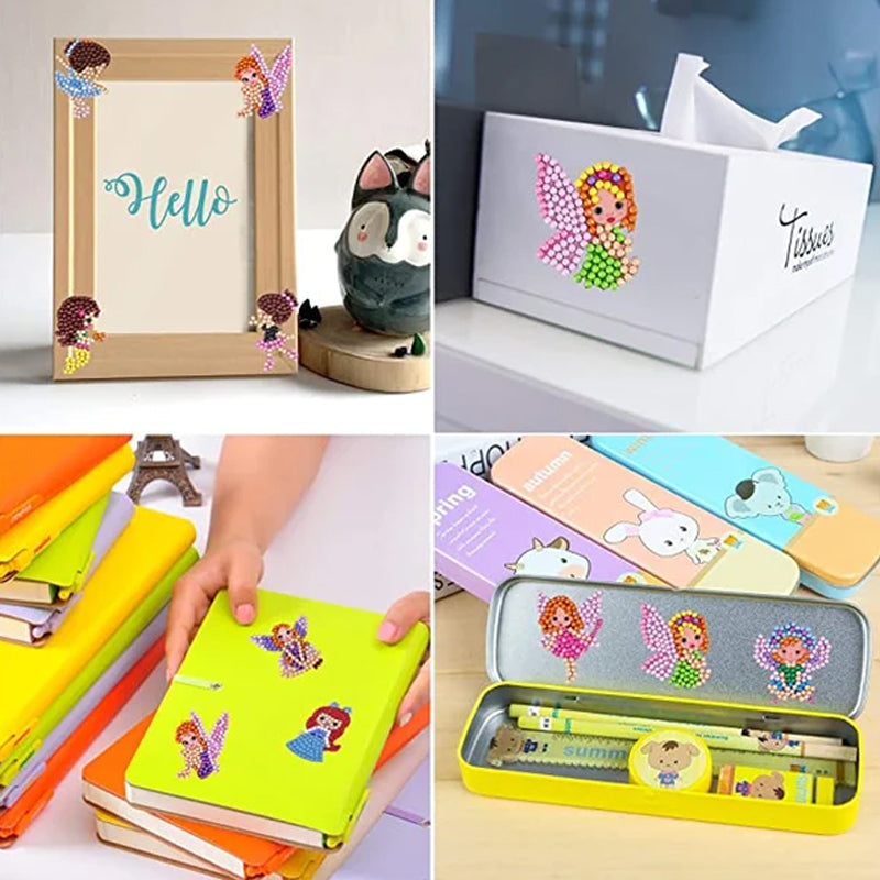 Creative Diamond Sticker Set - ShinyGem-Unicorn-Nora Luxe