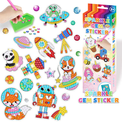 Creative Diamond Sticker Set - ShinyGem-Universe-Nora Luxe