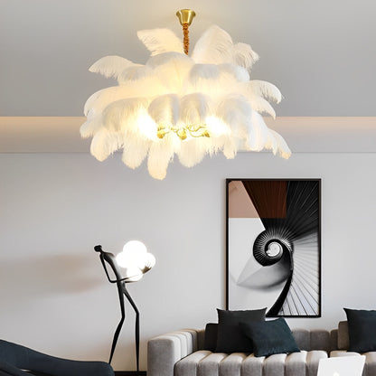 Unique Bronze Crystal Ceiling Light Fixture