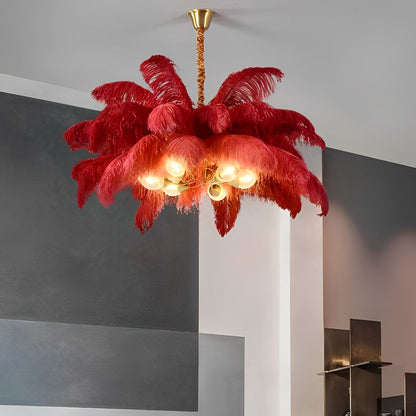 Unique Bronze Crystal Ceiling Light Fixture