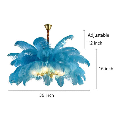 Unique Bronze Crystal Ceiling Light Fixture