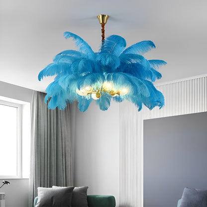 Unique Bronze Crystal Ceiling Light Fixture