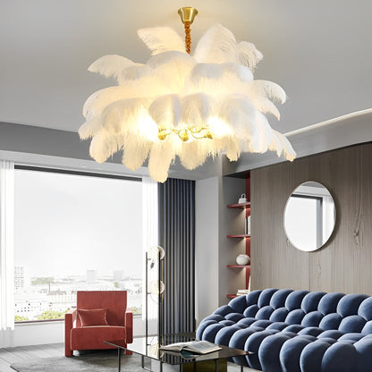 Unique Bronze Crystal Ceiling Light Fixture