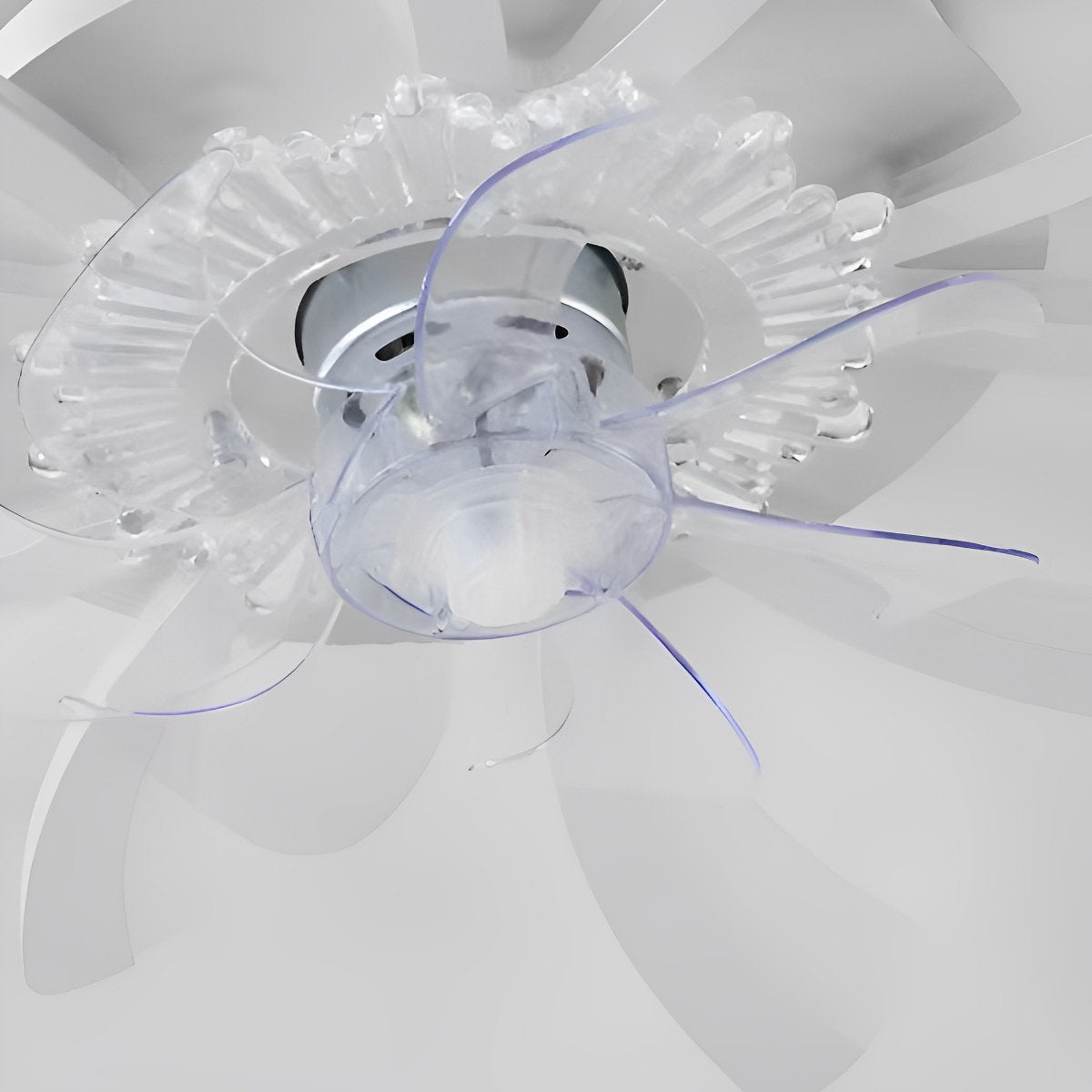 Stylish Floral 3 Step Dimmable LED Ceiling Light Fixture