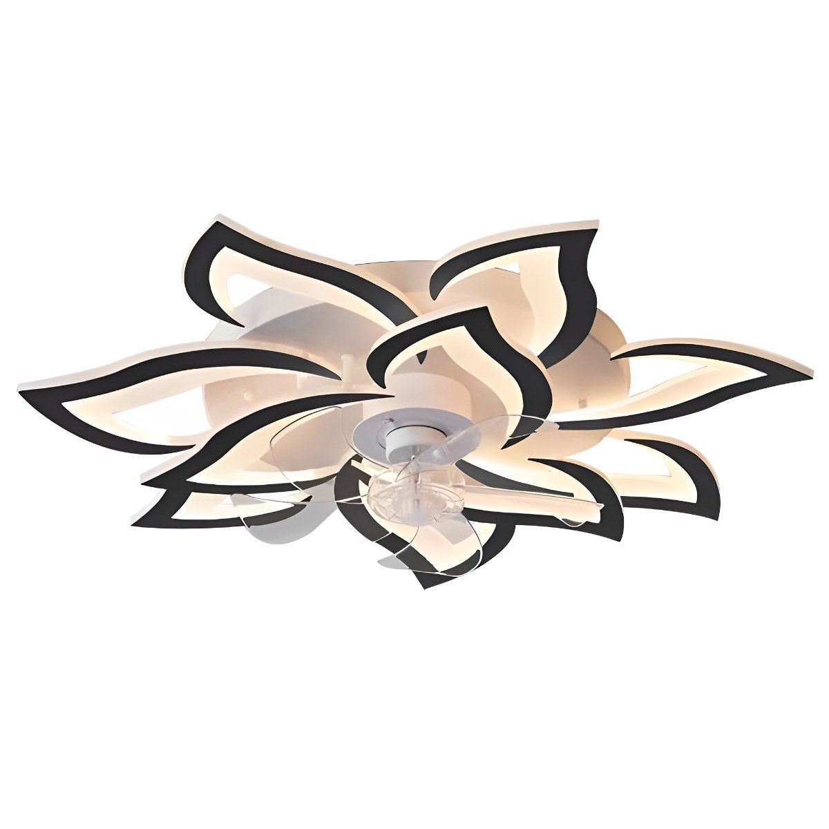 Stylish Floral 3 Step Dimmable LED Ceiling Light Fixture