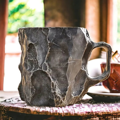 Crystal Coffee Mug - CrystalBrew-Gray-Nora Luxe