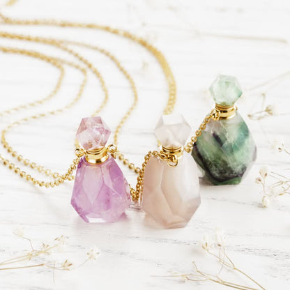 Sparkling Glass Fragrance Pendant - Iris - Pexav