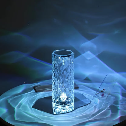 Crystal Table Lamp with Touch Control - Aurora-Nora Luxe